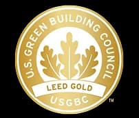U.S. Green Building Council LEED Gold seal