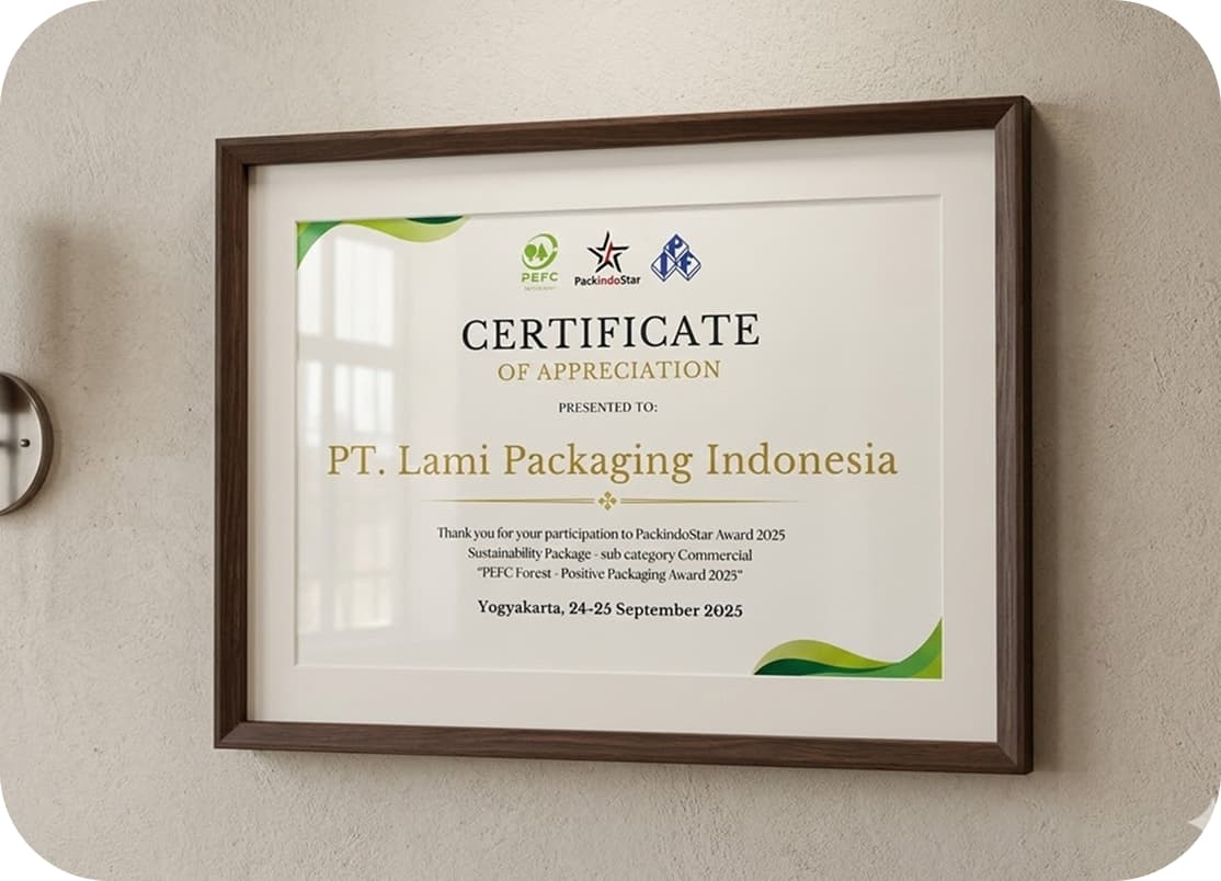 Certificate of appreciation