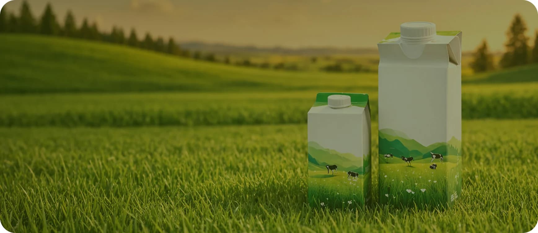 Green field background